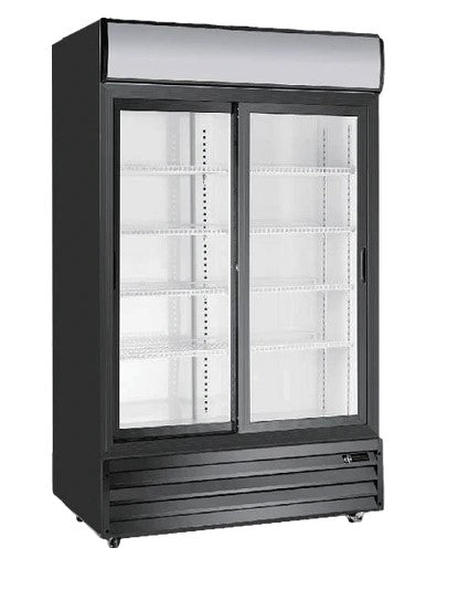 EFI C2S-45GD - 44.5" Double Sliding Glass Door Display Cooler - 42 Cu. Ft.