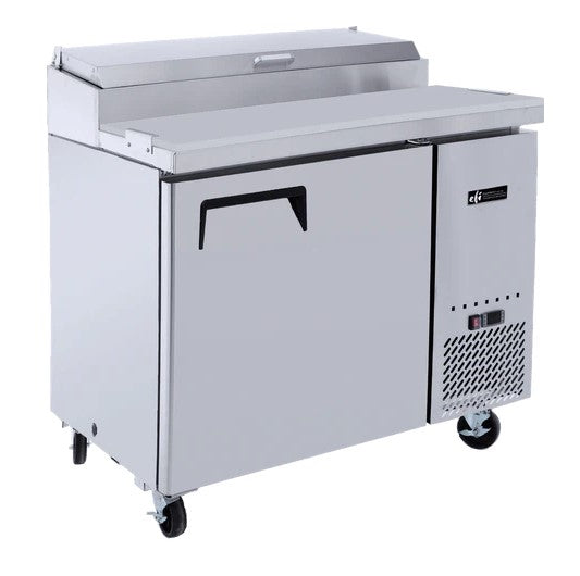 EFI CPDR1-44VC - 44" Refrigerated Pizza Prep Table with One Door
