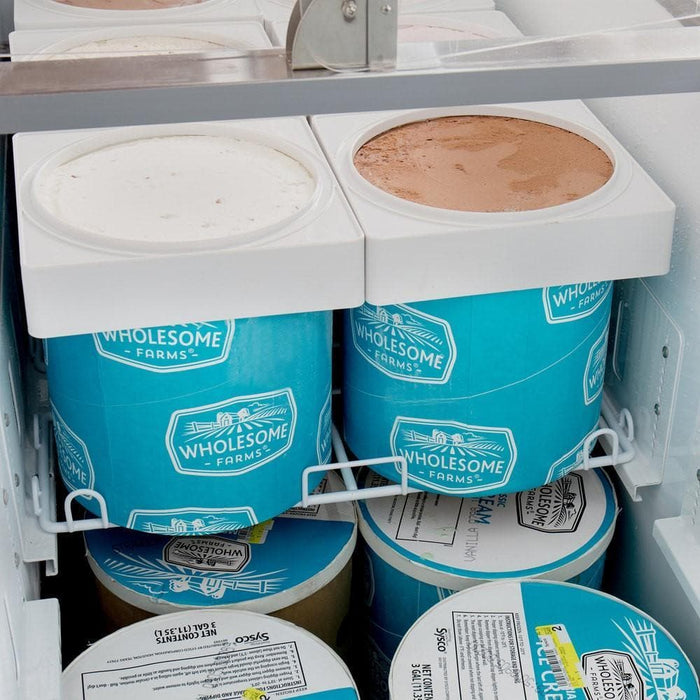 Canco IDC12-68 68" Ice Cream Dipping Freezer - 12 Tub Capacity