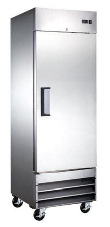 Canco SSR-540 Single Solid Door 29" Wide Stainless Steel Refrigerator