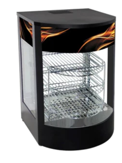 Omega ZWS-834 Curved Glass Display Food Warmer