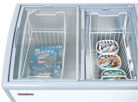 New Air NIF-35-CG - 35" Ice Cream Display Freezer - 7 Cu. Ft.