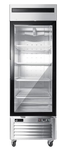 EFI F1-27GDSVC - 27" Single Glass Door Display Freezer - 19.1 Cu. Ft.