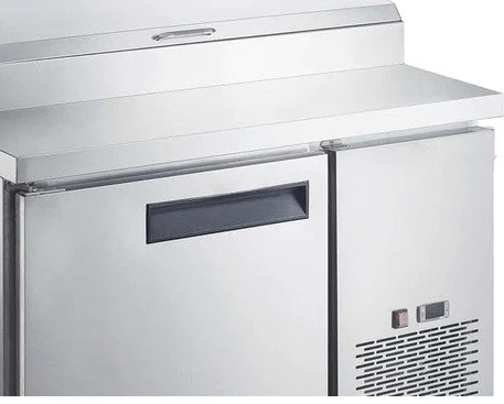 New Air NPT-044-PI - 44" Refrigerated Pizza Prep Table with One Door