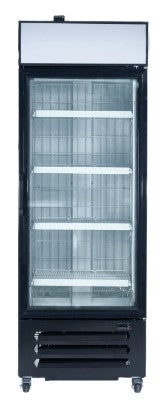 New Air NGF-054-H - 27" Single Glass Door Display Freezer - 19 Cu. Ft.