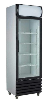 New Air NGR-036-H - 24" Single Glass Door Display Cooler - 13 Cu. Ft.