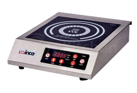 Winco EIC-400 Commercial Electric Induction Cooker - 120, 1800W