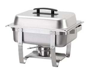 Omega AT762L63-1D Economy Half Size Stainless Steel Chafing Dish