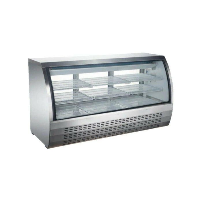 Canco DC-64 Curved Glass 64" Refrigerated Deli Case