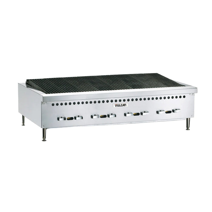 Vulcan VCRB47 Restaurant Series Countertop 47” Gas Charbroiler - 116,000 BTU/hr